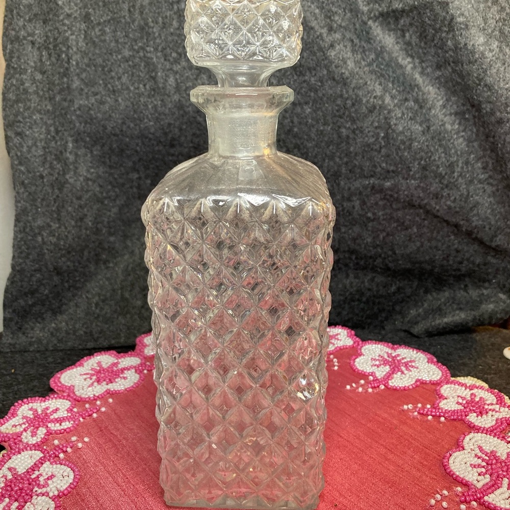 Vintage Glass decanter